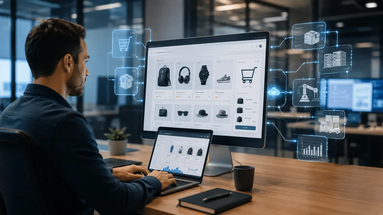 E-shop, ktorý je pripravený na napojenie na SAP