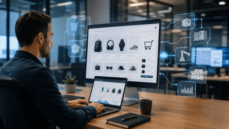 E-shop, ktorý je pripravený na napojenie na SAP